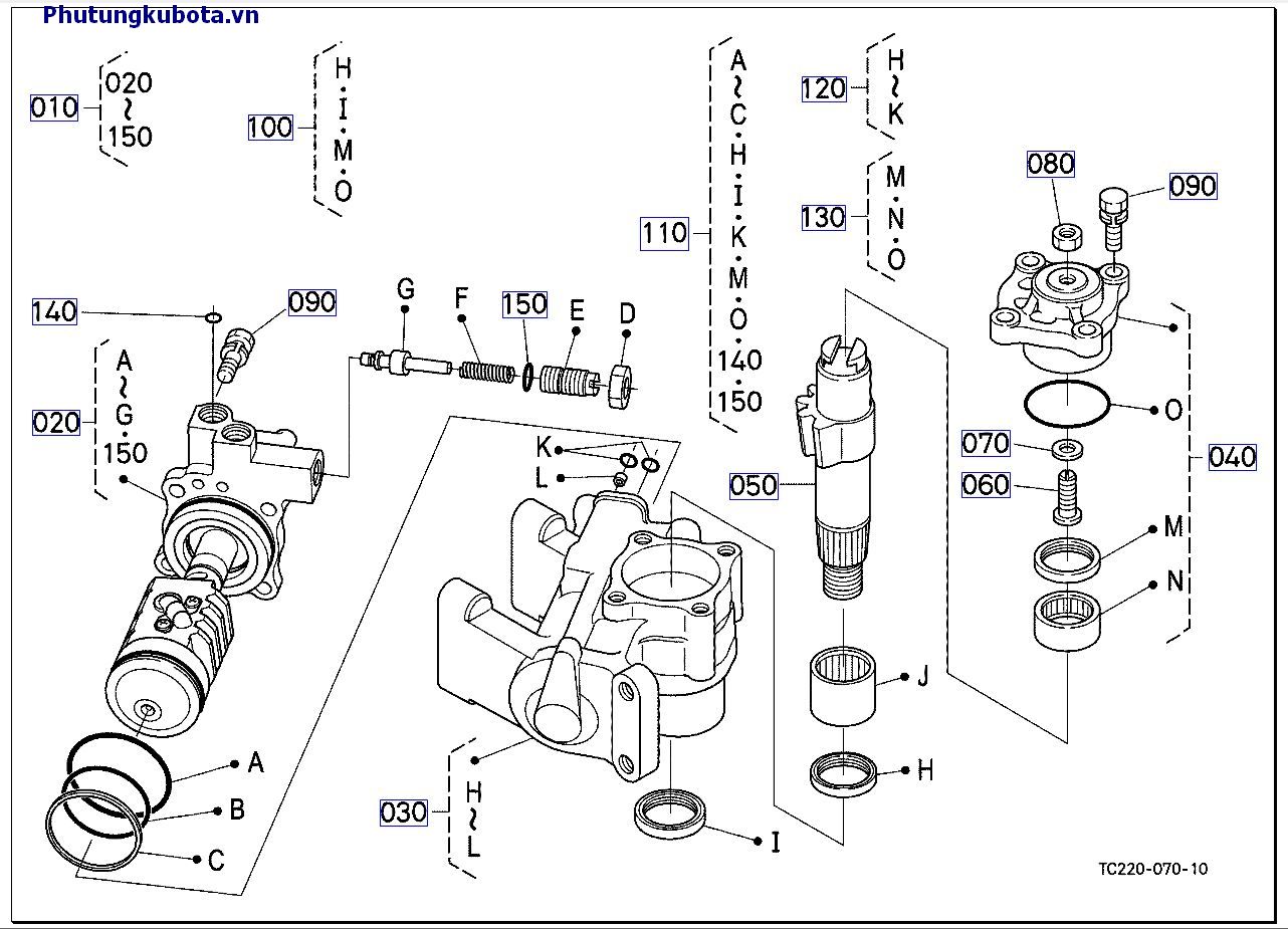 Bộ điều khiển tay lái ( link kiện)